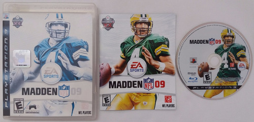 Madden 09 Nfl Playstation 3 Ps3 Original + Mídia Física +