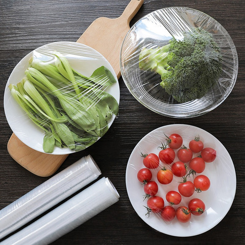 Rollo Papel Film Alusa Plástico Para Alimentos Cocina 100 M