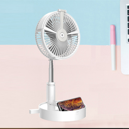 Ventilador Telescópico Recargable Plegable S Con Humi 9005