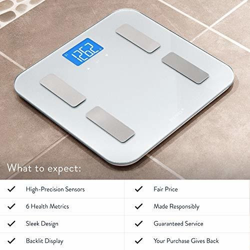 Báscula De Grasa Corporal De Greater Goods, Peso Digital Pre