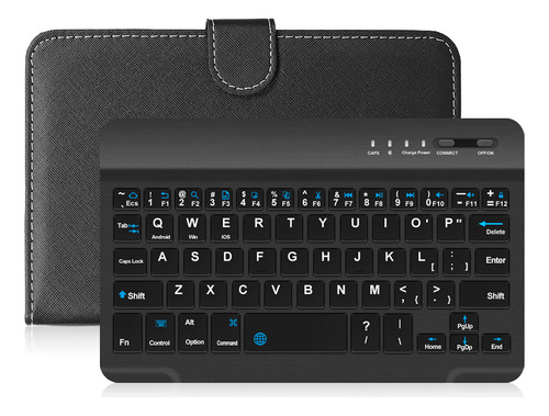 Funda Para Teclado Keyboard Bt Mobile Black Keyboard Pu Port