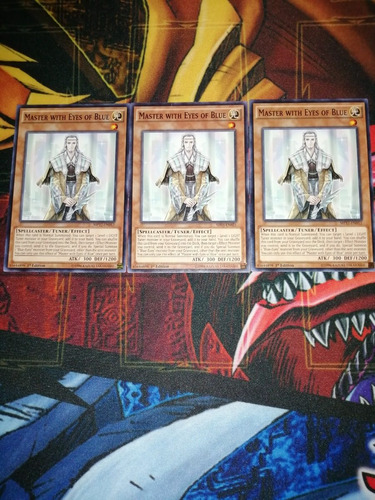 Master With Eyes Of Blue Yu-gi-oh! Original Konami