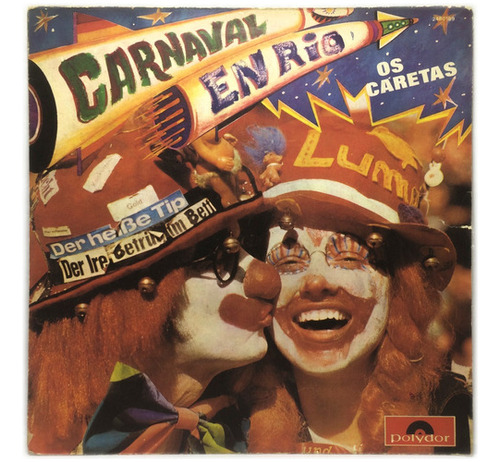 Vinilo Os Caretas Carnaval En Rio Lp Argentina 1973 