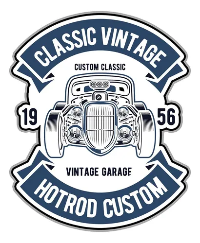 comprar Calcomania Clasica De Calcomania De Vinilo Hotrod De 6 Para