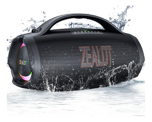 Altavoz De Altavoz Big Bluetooth De Zealot Big Bluetooth Con