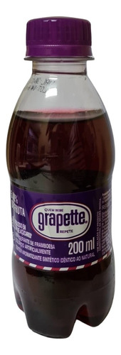 Mini Refrigerante Grapette 200ml Framboesa 36un- Eventos