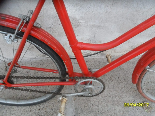 Antigua Bicicleta Niño Niña Paseo Rodado 20 Porta Equipaje