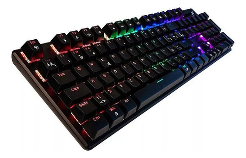 Teclado Mecánico Gamer Rgb - Blue Switch - Hjk901