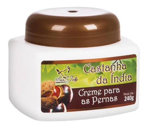 24 Creme Para As Pernas Castanha Da Índia San Jully Promoção