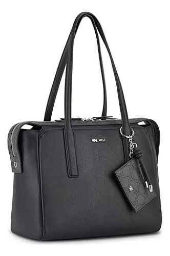 Nine West Basset Tote Negro Multi 1 Talla Única