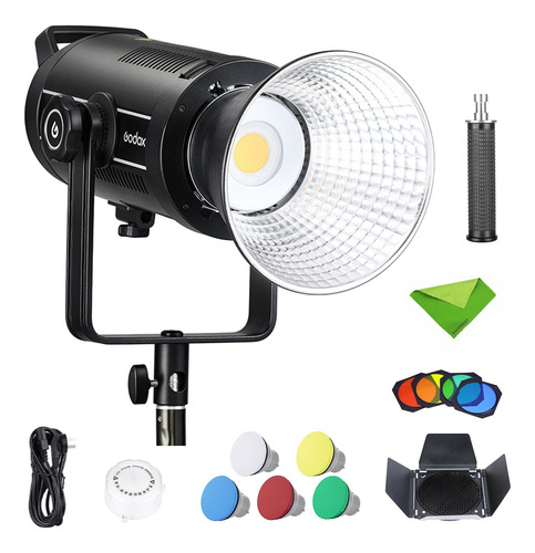 Lámpara Led De Vídeo Godox Sl-150wii De 150 W Con Soporte Bo