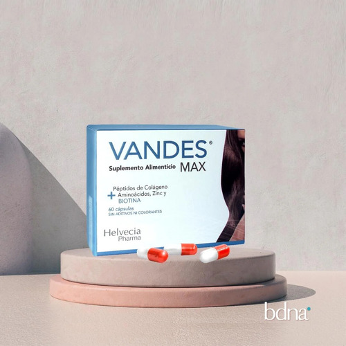 Vandes Max Suplemento Alimenticio 60 Capsulas Sabor
