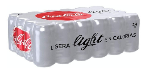 Refresco Coca-cola Light Con 24 Piezas De 235 Ml