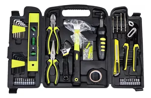 DEXTER - Maletín de herramientas de 141 piezas - Con maletín de transporte  - Juego completo de herramientas - Caja de herramientas - Caja de  herramientas - Caja de herramientas : : Bricolaje y herramientas