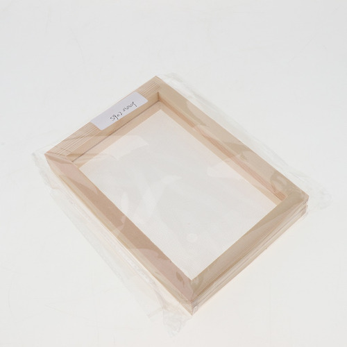 Marco De La Fabricación De Papel De Madera De 2 Piezas