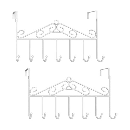 Ganchos Sobre Puerta, Paquete De 2 Perchas De Puerta 7 ...