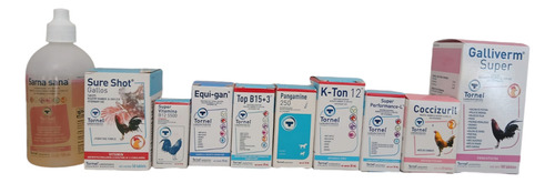 Kit De Cuida Para Gallos Tornel 5500 Top B15 Pangamine Kton