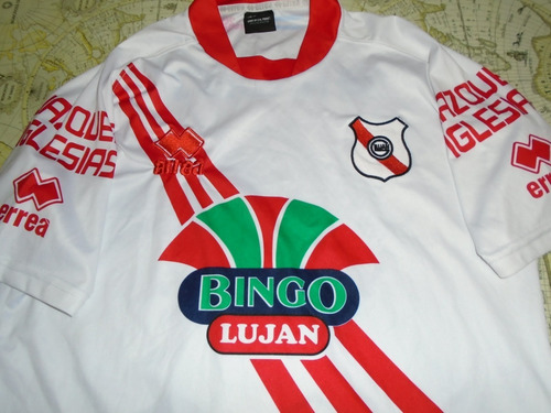 Club Lujan Hermosa Errea 2010 Sponsor Bingo Lujan Talle M