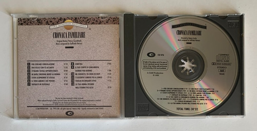 Cd Cronaca Familiare Soundtrack 1962 - Goffredo Petrassi Imp (Usado)