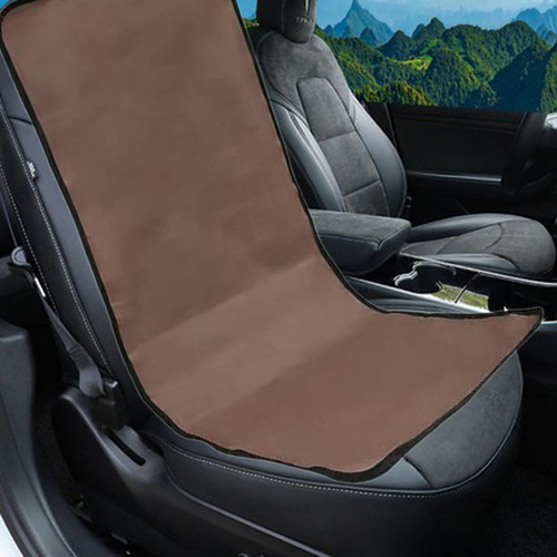 Funda Para Asiento De Coche Para Perros, Almohadilla Café