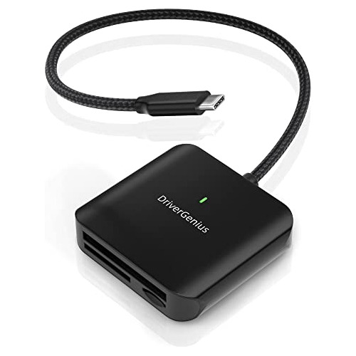 Drivergenius Lector De Tarjetas Compactflash Usb-c 3.1 3 En 