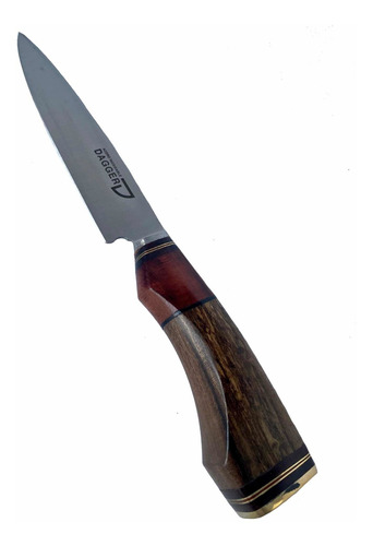 Cuchillo Artesanal Asado - Combinado Madera