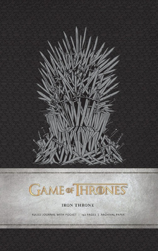  Journal Game Of Thrones: Iron Throne Libreta Pasta Dura