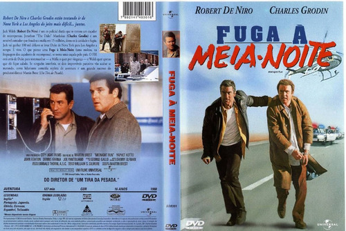 Dvd Fuga A Meia Noite Robert De Niro Original Novo Lacrado