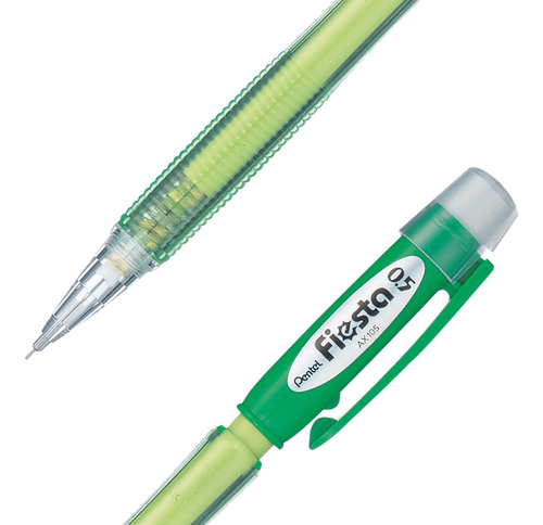 Portaminas Lapicero Pentel Fiesta Ax105 0.5 Mm 12 Piezas Verde