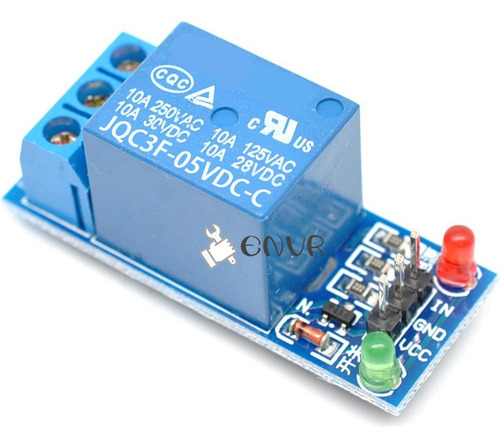 Modulo Relay 1 Canal 5v 10 Piezas