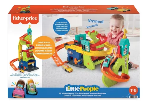 BEBES A BORDO - Pista de carros fisher price little people precio: $70.000  mas información escríbenos al whatsapp 3197203608