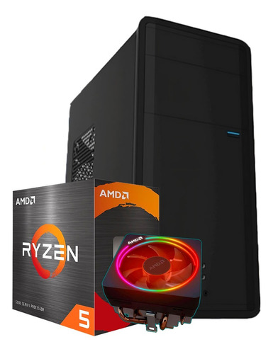 Pc Diseño Gamer Amd Ryzen 5 4600g Ssd 960gb Ram 16gb Wi Fi 