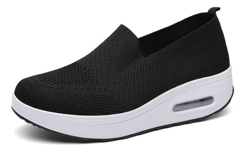 Zapatos De Suela Gruesa Ligeros Cómodos Y Transpirables