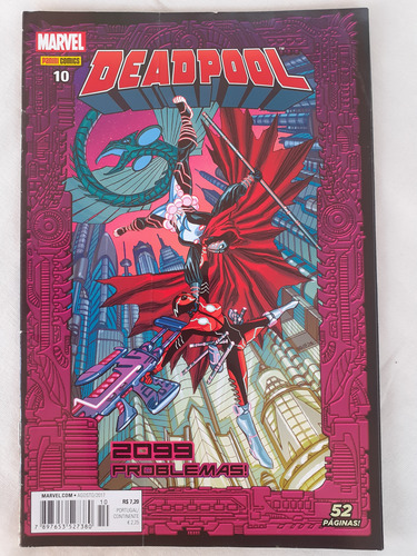 Deadpool Nº 10 - 4º Série - Editora Panini - 2017 (Usado)