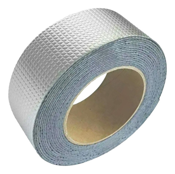 Cinta s/úper impermeable Cinta de papel de aluminio de caucho but/ílico 5mx10cm