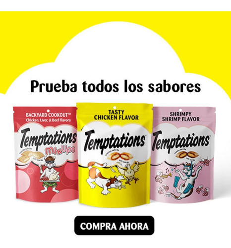 Imagen 8 de 8 de Mix De Snack Para Gatos Pollo, Hígado-camaron 180g