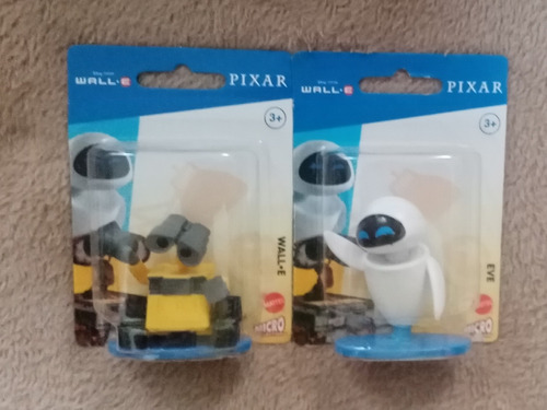 Figuras Walle Y Eva Disney Pixar