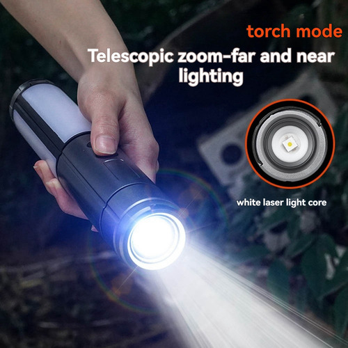 Linterna Led Multifunción Para Acampar Al Aire Libre, Luz De