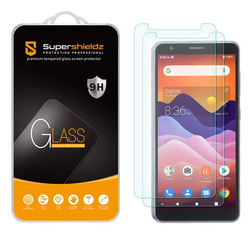 Supershieldz - Protector De Pantalla Para Zte Avid 579 (2 Un