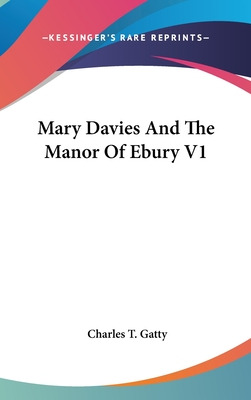 Libro Mary Davies And The Manor Of Ebury V1 - Gatty, Char...