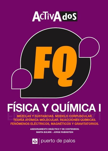 Fisica Y Quimica 1 Activados - Puerto De Palos