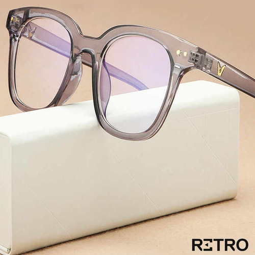 Imagen 1 de 10 de Montura Óptica Retro® Viking® 50 Antiblue Lente Descanso Pc®