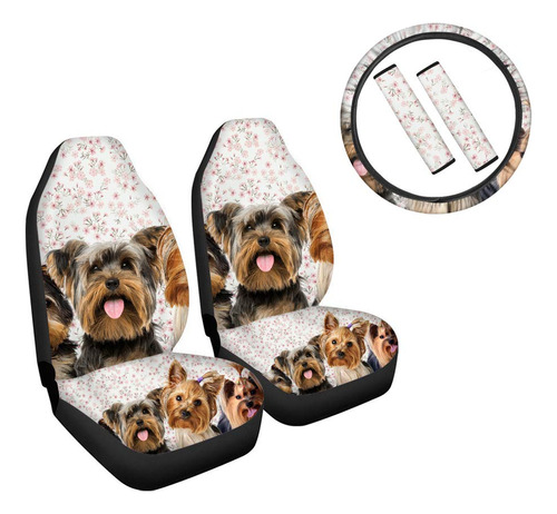 Jeocody Yorkshike Terrier - Juego De 2 Fundas Protectoras De