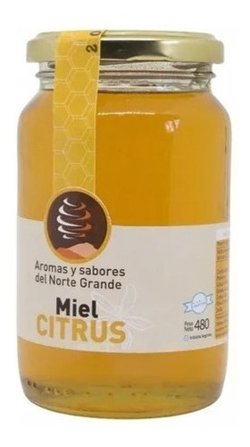 Imagen 2 de 10 de Miel Certificada Fairtrade Norte Grande Citrus 480gr