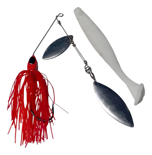 Señuelo Rubi Spinnerbait Heavy Pesca Dorado Tucunare Profund