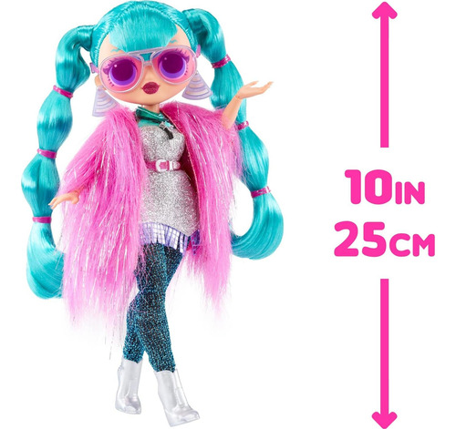 Muñeca L.o.l. Surprise! O.m.g. Cosmic Nova Con Accesorios