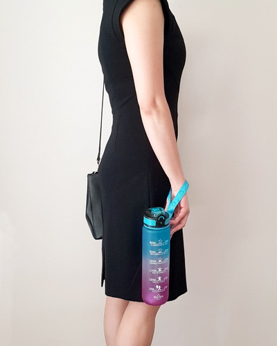 Imagen 8 de 10 de Botellas De Agua Con Marcador De Tiempo Bpa Free