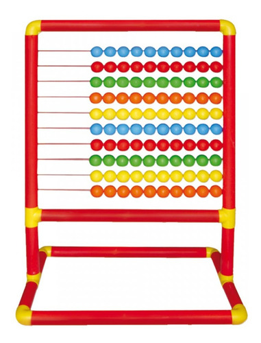 Ábaco Gigante De 10 Líneas Estructura Tabular  