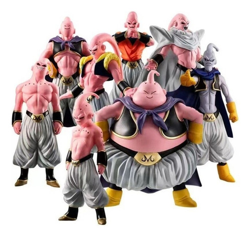 Modelo De Boneco De Ação Em Pvc Dragon Ball Buu De 8 Unidade