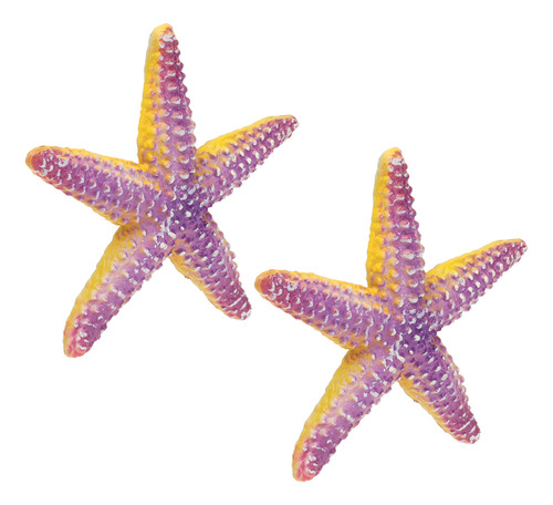 2 Piezas De Juguete Con Forma De Estrella De Mar Con Detalle